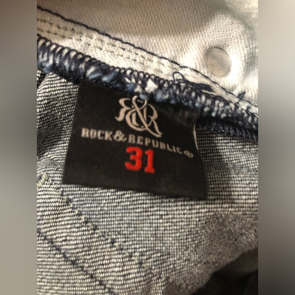 NWOT Rock & Republic Dark Wash "Stella" Jeans - Picture 6 of 7